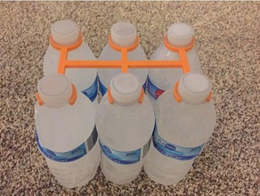 bottiglia d'acqua titolare forniture di famiglia birra impacco ghiaccio acqua 3d print model - Mito3D