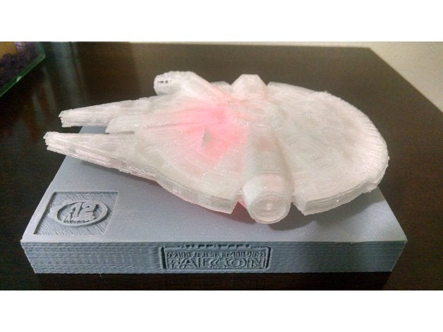 base ship millennium falcon toys & games 3D print model - Mito3D