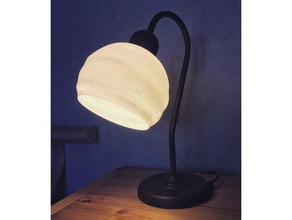 spheric lámpara de sombra los hogares 3d print model - Mito3D
