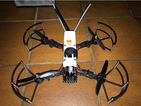 qav 250 case x4r flvss fpv transmitter r c vehicles quadcopter frame 3d print model - Mito3D