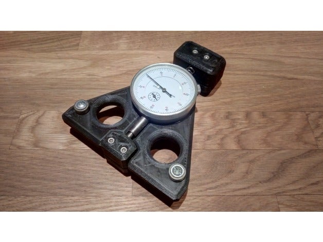 tensiometer hand-Werkzeuge Fahrrad jobst brandt Sprach Spannung meter tensionmeter wheelbuilding 3D print model - Mito3D