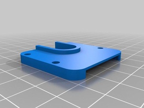 anycubic kossel e3d 30mm radyal fan monte edin 3d yazıcı parçaları delta artı 3d print model - Mito3D