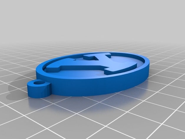 byu portachiavi La stampa 3d 3D print model - Mito3D