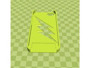 iphone 5 flash case mobile phone 3d print model - Mito3D
