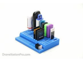 usb sd micro carte mémoire de l'organisateur l'organisation organisateur 3d print model - Mito3D