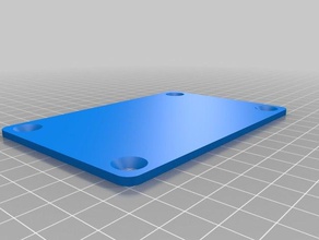 flat panel creator electronics box case enclosure openscad module script 3d print model - Mito3D