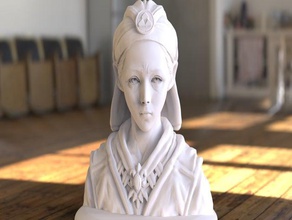 la princesa zelda las esculturas leyenda de 3d print model - Mito3D