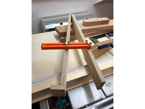adjustment bar taper jig tools wood woodworking working 3d print model - Mito3D