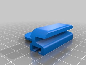 bak Sanayi rulo-yedek klibi x Bagaj örtüsüne 3d print model - Mito3D