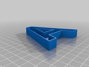 perimetro di lettera segni e loghi 3d print model - Mito3D