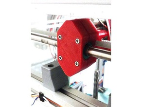 hypercube evolution y carriage m3 nuts bushings 3d printer parts 3d print model - Mito3D