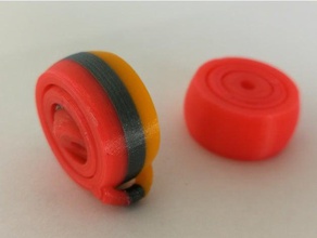 giroscopico anelli generatore i portachiavi su misura giroscopio il keychain openscad 3d print model - Mito3D