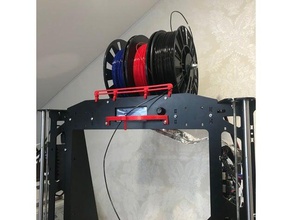 filament guide spool-Achse prusa i3 Stahl-bizon 3d Drucker Zubehör 3d print model - Mito3D