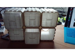 modulare Schubladen - verschiedene regler Container 3d print model - Mito3D