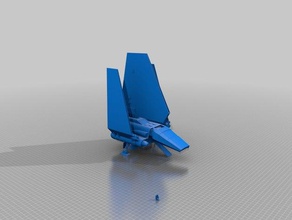 lambda-Klasse shuttle-legion-Skala Spielzeug & game Zubehör 3d print model - Mito3D