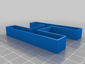 perimetro lettera h segni e loghi 3d print model - Mito3D