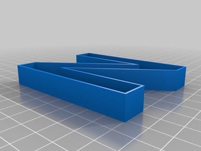 perimetro lettera n segni e loghi 3d print model - Mito3D