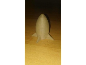 rocket-fus e toys & games extraterrestre fusee space 3d print model - Mito3D