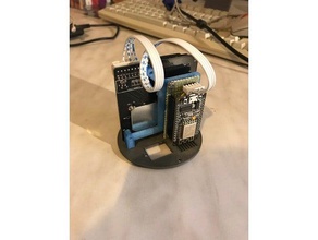 dust sensor case airrohr m3 only electronics 3d print model - Mito3D