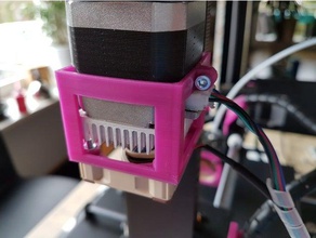 anycubic i3 mega-extruder k hlung 3d Drucker Zubehör extruder Kühlung mega extruder-skipping extruder-fan schrittmotor 3d print model - Mito3D