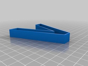 perimetro di lettera v segni e loghi 3d print model - Mito3D
