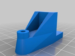 modified parametric bed bracket 3d printer accessories leveling hypercube evolution openscad 3d print model - Mito3D