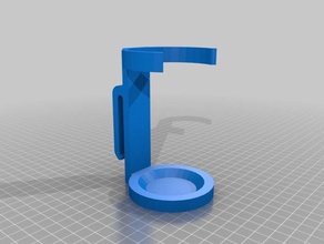 belt-clip can holder gadgets beer beerholder bottle belt clip soda 3d print model - Mito3D