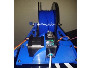 anet a8 bowden titan extruder mount 3d printer parts upgrade 3d print model - Mito3D
