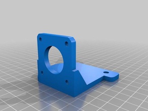 anet a8 bowden extruder mount 3d printer parts 3d print model - Mito3D