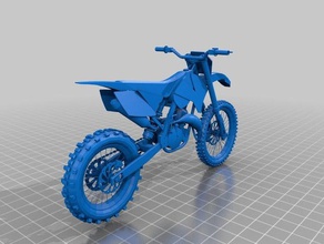dirt bike 3d printing 3d print model - Mito3D