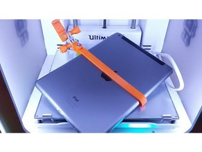 ipad air mount yüksek donanım tablet Dağı bağlayın hava tutucu stand monte edin 3d print model - Mito3D