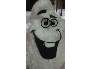 olaf snowman face parts construction toys 3d print model - Mito3D