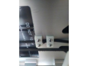 anet a8 eje y cinturón de sujeción La impresión en 3d 3d print model - Mito3D