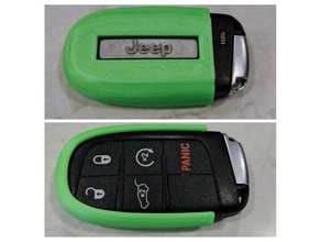 jeep dodge chrysler mopar key fob sleeve case 3d printing 3d print model - Mito3D