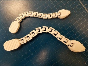 flexi Schlange mechanische Spielzeuge Tier artikuliert flexibel drucken Ort rattle rattlesnake - Spielzeug 3d print model - Mito3D