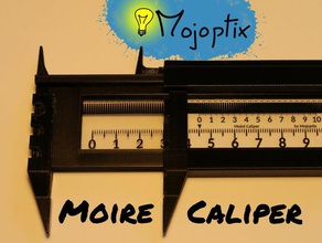 moire caliper hand tools measure ruler 3d print model - Mito3D