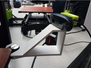 lulzbot mini kamera tutucu 3d yazıcı aksesuarları Genius c270 webcam 3d print model - Mito3D