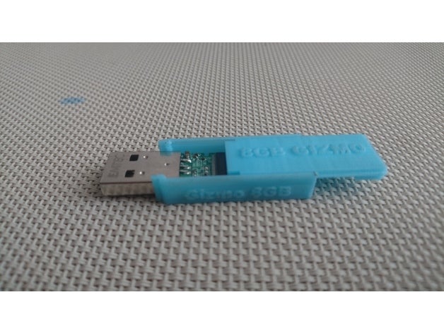 usb stick case computer 3D print model - Mito3D