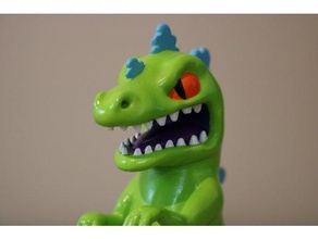 reptar rugrats toys & games cartoon character dinosaur tommy toy trex 3d print model - Mito3D