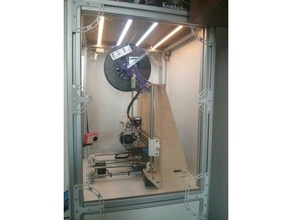 4040 perfil de impressora rack diy 3d print model - Mito3D