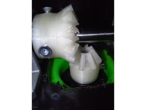bevel gears ratio 1 2 robotics ardumower 3d print model - Mito3D