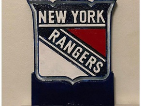 new york rangers signs & logos hockey ice 3d print model - Mito3D
