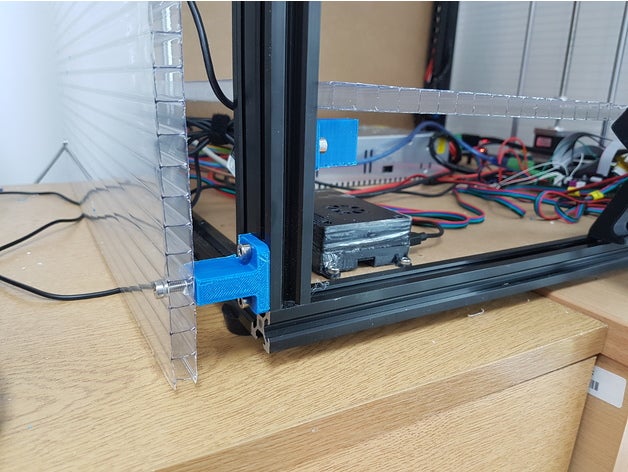 enclosure mount tronxy x5s 3d printer accessories 3D print model - Mito3D