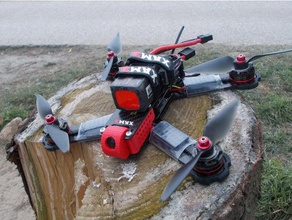 lisam 210 indestructible kit r c vehículos drone esc el fpv runcam ls210 ls-210 micro motor quadcopter de zapatos alambre 3d print model - Mito3D