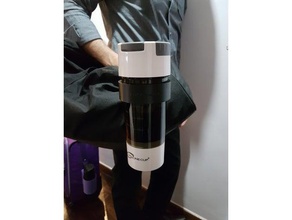 anpassbare Becherhalter parametrischen generator Container Flasche Flaschenhalter cup Getränkehalter holder customizer openscad parametric tumbler universal 3d print model - Mito3D