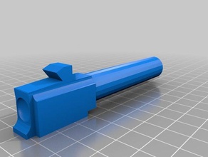 glock barrel gen 3&4 training 3d printing 3d print model - Mito3D