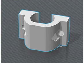 soporte motor pololu Robotik 3d print model - Mito3D