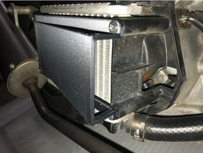 honda ruckus zoomer coperchio del radiatore parti di ricambio autodesk fusion 360 fusion360 la ciclomotore scooter 3d print model - Mito3D