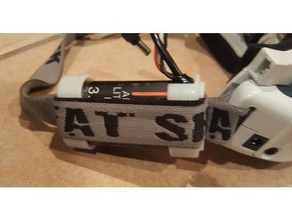 batería de ión litio titular r c vehículos la caja soporte fatshark el fpv drone gafas protección 3d print model - Mito3D