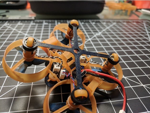 betafpv de 65 marco la ejecución r c vehículos beta fpv años los drones quadcopter pequeño chillido whoop 3D print model - Mito3D